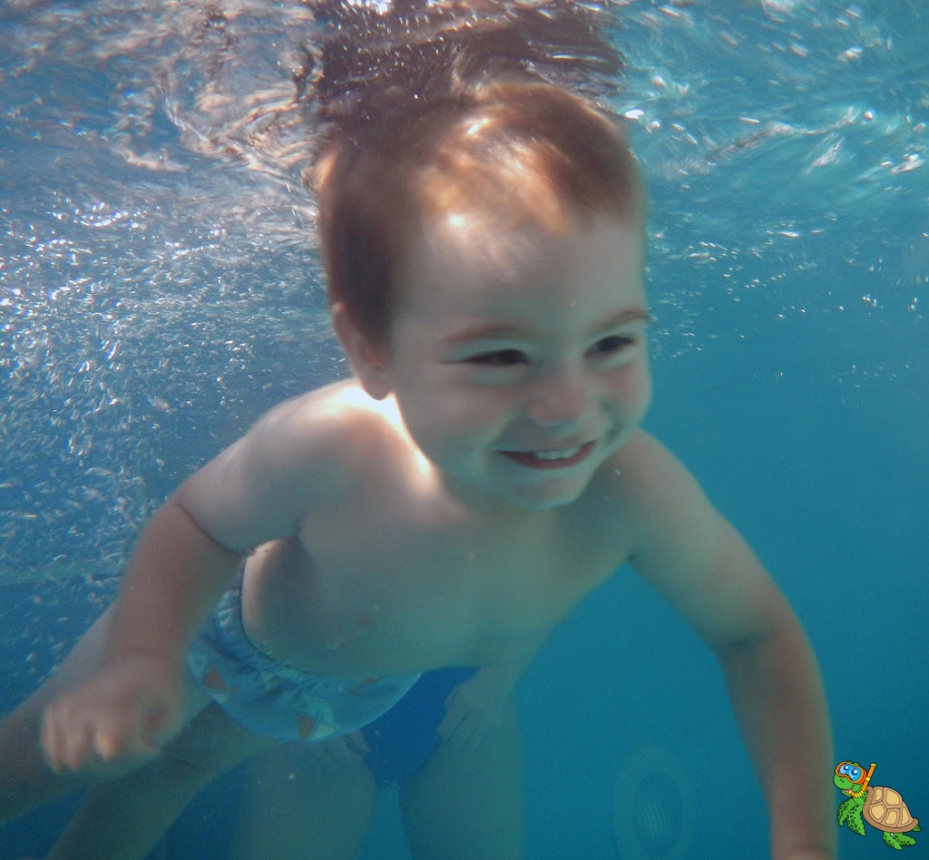 Aqua Blue Little Splashers